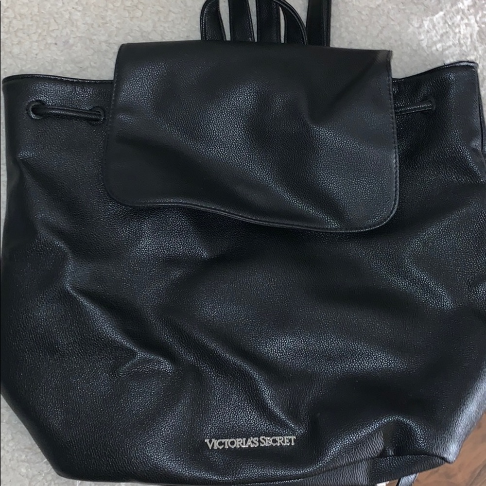 Victoria Secret faux leather backpack